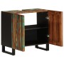 Armario de lavabo para baño madera maciza de acacia 62x34x58 cm de , Muebles de baño - Ref: Foro24-377533, Precio: 128,51 €, ...