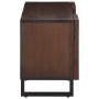 Mueble de TV madera maciza mango marrón 100x34x46 cm de , Almacenamiento para CD y DVD - Ref: Foro24-377506, Precio: 139,13 €...