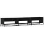 Mueble de TV madera de ingeniería negro 270x40x46 cm by , TV Furniture - Ref: Foro24-3300810, Price: 157,14 €, Discount: %