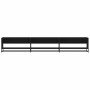 Mueble de TV madera de ingeniería negro 270x40x46 cm by , TV Furniture - Ref: Foro24-3300810, Price: 157,14 €, Discount: %