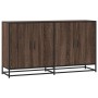 Aparador madera de ingeniería marrón roble 134x35x76 cm von , Sideboards - Ref: Foro24-3300819, Preis: 144,05 €, Rabatt: %