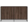 Aparador madera de ingeniería marrón roble 134x35x76 cm von , Sideboards - Ref: Foro24-3300819, Preis: 144,05 €, Rabatt: %