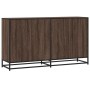 Aparador madera de ingeniería marrón roble 134x35x76 cm von , Sideboards - Ref: Foro24-3300819, Preis: 144,05 €, Rabatt: %
