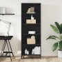 Estantería de madera de ingeniería negra 60x35x170,5 cm by , Bookcases and shelves - Ref: Foro24-3300850, Price: 111,48 €, Di...
