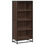 Estantería de madera de ingeniería marrón roble 60x35x139 cm by , Bookcases and shelves - Ref: Foro24-3300844, Price: 93,70 €...