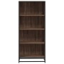 Estantería de madera de ingeniería marrón roble 60x35x139 cm by , Bookcases and shelves - Ref: Foro24-3300844, Price: 93,70 €...