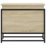 Caja de almacenaje madera ingeniería roble sonoma 60x40x51,5 cm by , Storage baskets - Ref: Foro24-848795, Price: 56,20 €, Di...