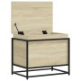 Caja de almacenaje madera ingeniería roble sonoma 60x40x51,5 cm by , Storage baskets - Ref: Foro24-848795, Price: 56,20 €, Di...