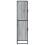 Aparador alto madera de ingeniería gris Sonoma 68x35x139 cm by , Sideboards - Ref: Foro24-3300833, Price: 135,18 €, Discount: %