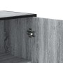 Aparador alto madera de ingeniería gris Sonoma 68x35x139 cm by , Sideboards - Ref: Foro24-3300833, Price: 135,18 €, Discount: %