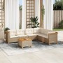 Set sofás de jardín 7 piezas y cojines ratán sintético beige von , Gartensets - Ref: Foro24-3261865, Preis: 503,24 €, Rabatt: %