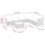Set sofás de jardín 7 piezas y cojines ratán sintético beige von , Gartensets - Ref: Foro24-3261865, Preis: 503,24 €, Rabatt: %