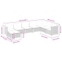 Set de sofás de jardín y cojines 8 piezas ratán sintético beige von , Gartensets - Ref: Foro24-3261955, Preis: 581,20 €, Raba...
