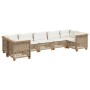 Set sofás de jardín 7 piezas y cojines ratán sintético beige von , Gartensets - Ref: Foro24-3261976, Preis: 619,56 €, Rabatt: %