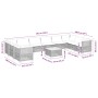 Set de sofás de jardín 11pzas con cojines ratán sintético beige von , Gartensets - Ref: Foro24-3262030, Preis: 882,45 €, Raba...