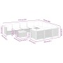 Set de sofás de jardín 11pzas con cojines ratán sintético beige by , Garden sets - Ref: Foro24-3262039, Price: 793,60 €, Disc...