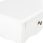 Mesita de noche de madera maciza de pino blanco 40x30x50 cm de , Mesitas de noche - Ref: Foro24-280005, Precio: 118,41 €, Des...