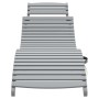 Tumbonas 2 unidades madera maciza acacia gris 184x55x64 cm de , Tumbonas - Ref: Foro24-3155468, Precio: 255,94 €, Descuento: %