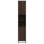 Armario de baño madera y metal marrón roble 35x37,5x188,5 cm de , Muebles de baño - Ref: Foro24-3300884, Precio: 126,97 €, De...