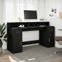 Escritorio con luz LED madera ingeniería negro 160x55x91 cm von , Schreibtische - Ref: Foro24-3309430, Preis: 239,71 €, Rabat...
