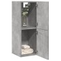 Armario pared baño madera ingeniería gris hormigón 30x30x80 cm von , Badezimmermöbel - Ref: Foro24-856217, Preis: 40,31 €, Ra...