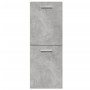 Armario pared baño madera ingeniería gris hormigón 30x30x80 cm von , Badezimmermöbel - Ref: Foro24-856217, Preis: 40,31 €, Ra...