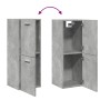Armario pared baño madera ingeniería gris hormigón 30x30x80 cm von , Badezimmermöbel - Ref: Foro24-856217, Preis: 40,31 €, Ra...