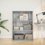 Estantería de madera de ingeniería gris Sonoma 80x30x114 cm von , Bücherregale und Regale - Ref: Foro24-857936, Preis: 54,18 ...