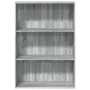 Estantería de madera de ingeniería gris Sonoma 80x30x114 cm von , Bücherregale und Regale - Ref: Foro24-857936, Preis: 54,18 ...