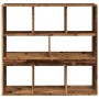 Estantería/divisor de espacios madera envejecida 100x33x94,5 cm by , Bookcases and shelves - Ref: Foro24-854479, Price: 79,79...