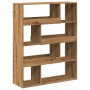 Separador de ambientes madera roble artisian 100x33x125,5 cm de , Librerías y estanterías - Ref: Foro24-3309491, Precio: 131,...