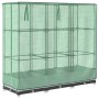 Arriate con cubierta invernadero aspecto ratán 120x40x123 cm von , Töpfe und Pflanzgefäße - Ref: Foro24-4015839, Preis: 88,26...