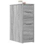 Armario de baño estrecho con ruedas madera gris Sonoma by , Lockers and storage cabinets - Ref: Foro24-855282, Price: 79,47 €...