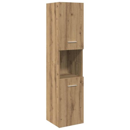 Armario pared baño madera ingeniería roble artisian 30x30x130cm by , bathroom vanities - Ref: Foro24-856222, Price: 76,58 €, ...