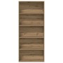 Estantería madera de ingeniería roble artisian 80x30x189 cm de , Librerías y estanterías - Ref: Foro24-3314677, Precio: 111,10 €