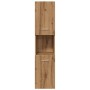 Armario pared baño madera ingeniería roble artisian 30x30x130cm by , bathroom vanities - Ref: Foro24-856222, Price: 76,58 €, ...