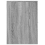 Armario de baño estrecho con ruedas madera gris Sonoma by , Lockers and storage cabinets - Ref: Foro24-855282, Price: 79,47 €...