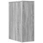 Armario de baño estrecho con ruedas madera gris Sonoma by , Lockers and storage cabinets - Ref: Foro24-855282, Price: 79,47 €...