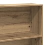 Estantería madera de ingeniería roble artisian 80x30x189 cm by , Bookcases and shelves - Ref: Foro24-3314677, Price: 107,15 €...