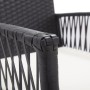 Sillones de jardín con cojines 2 unidades ratán sintético negro de , Sillas de jardín - Ref: Foro24-363406, Precio: 114,24 €