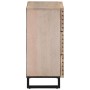Aparador 2 piezas madera maciza de mango 60x34x75 cm by , Sideboards - Ref: Foro24-3217084, Price: 291,10 €, Discount: %