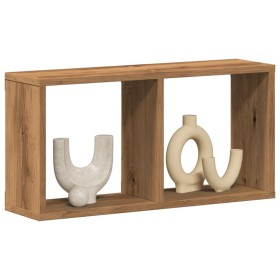 Armario de pared madera ingeniería roble artesanal 60x16x30 cm de , Estantes y estanterías - Ref: Foro24-854885, Precio: 22,5...