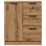 Aparador de madera de ingeniería roble artisan 60x30x70 cm von , Sideboards - Ref: Foro24-856837, Preis: 106,13 €, Rabatt: %
