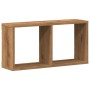 Armario de pared madera ingeniería roble artesanal 60x16x30 cm de , Estantes y estanterías - Ref: Foro24-854885, Precio: 22,5...