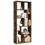 Librería divisora madera ingeniería roble ahumado 67x25x161,5cm von , Bücherregale und Regale - Ref: Foro24-858079, Preis: 92...