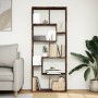 Librería divisora madera ingeniería roble ahumado 67x25x161,5cm de , Librerías y estanterías - Ref: Foro24-858079, Precio: 96...