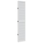 Biombo separador de 5 paneles madera maciza Paulownia blanco by , Room dividers - Ref: Foro24-358790, Price: 140,24 €, Discou...