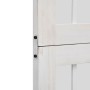 Biombo separador de 5 paneles madera maciza Paulownia blanco by , Room dividers - Ref: Foro24-358790, Price: 140,24 €, Discou...