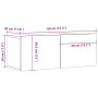 Mueble de pared de TV madera ingeniería envejecida 80x30x30 cm by , TV Furniture - Ref: Foro24-856016, Price: 49,88 €, Discou...