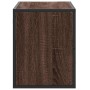 Mueble TV madera ingeniería y metal marrón roble 80x31x39,5 cm von , TV-Möbel - Ref: Foro24-848928, Preis: 38,77 €, Rabatt: %